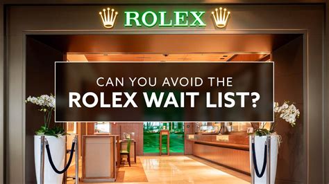 rolex wait time 2023